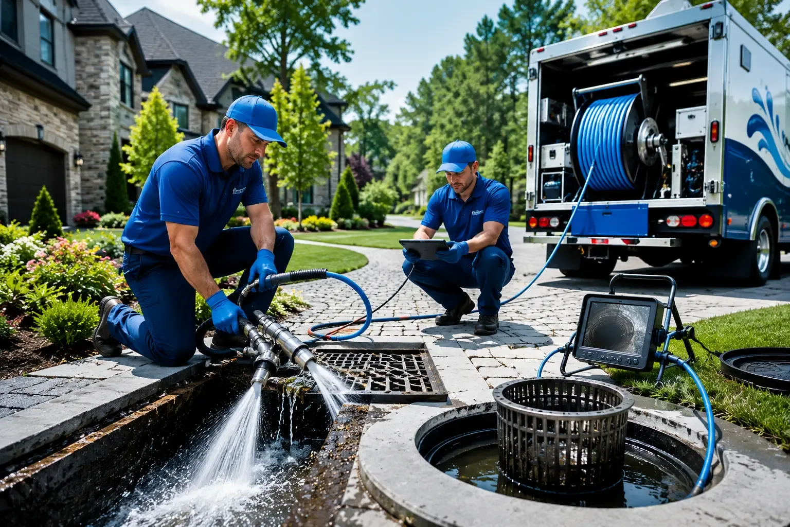 Local outdoor drain cleaning professionals in Tunnelton, WV